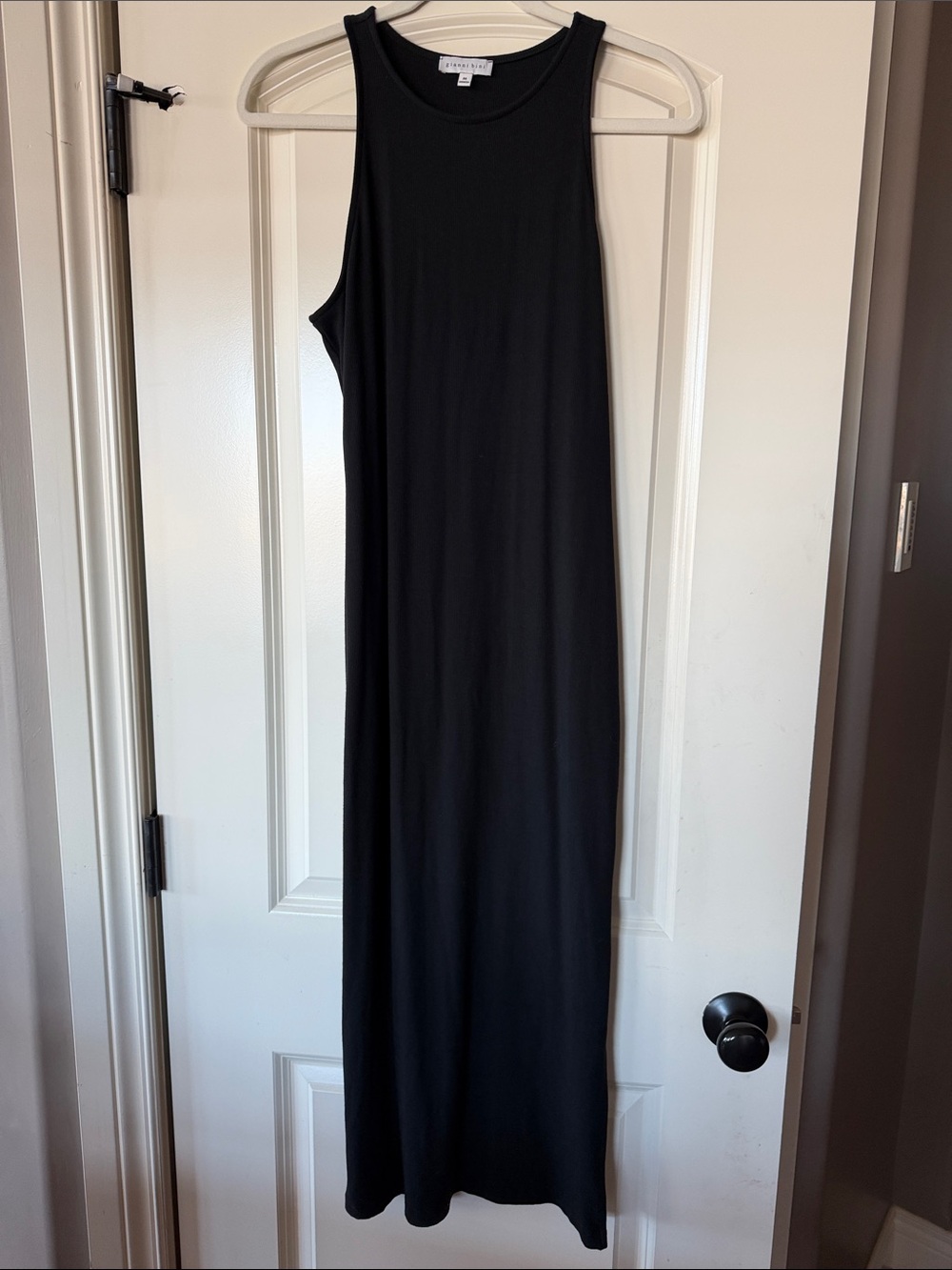 Gianni Bini Black Sleeveless Maxi Dress